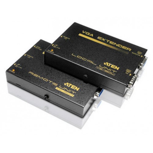 22642-Aten VE150A extensor audio/video Transmisor y receptor de senales AV Negro