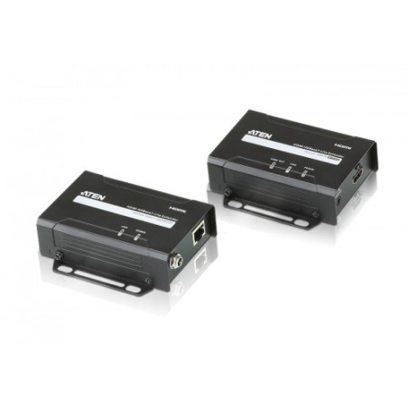 22656-Aten VE801-AT-G extensor audio/video Transmisor y receptor de senales AV Negro