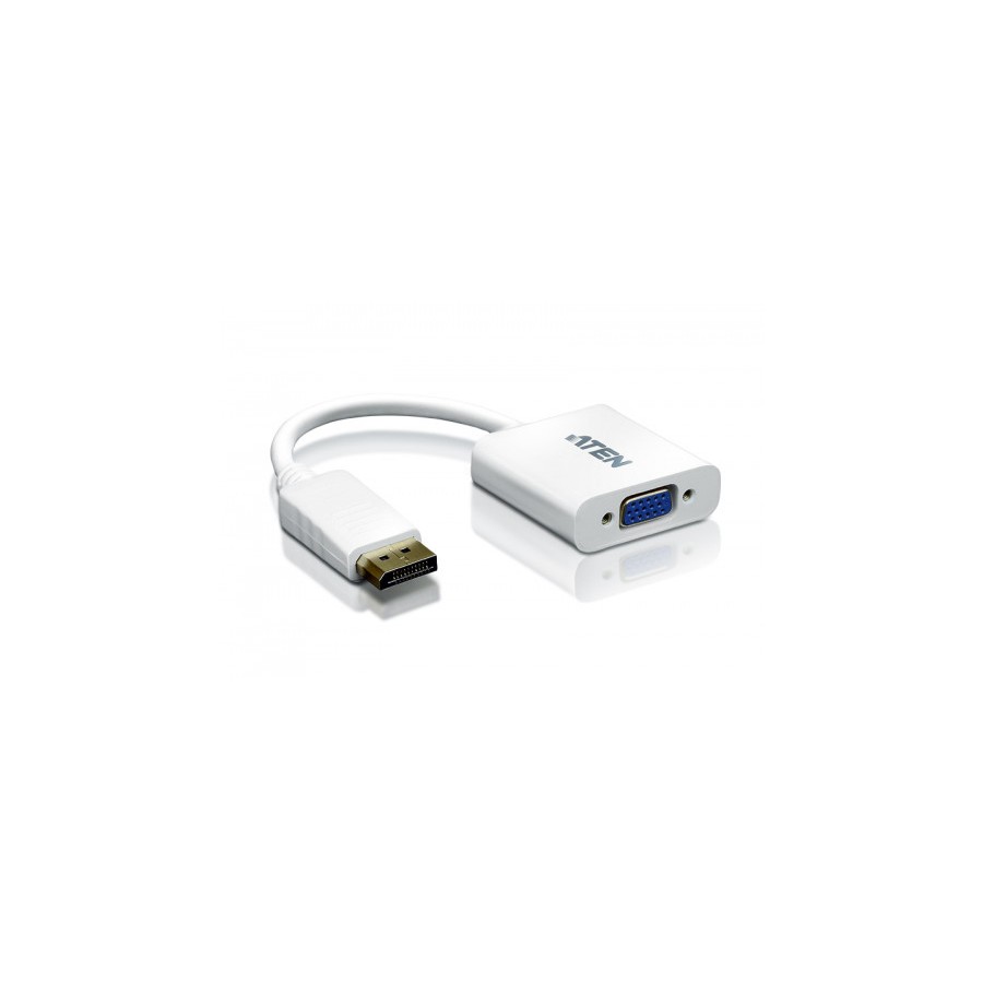 22661-Aten Displayport/VGA adapter DisplayPort Male VGA HDB-15 Female Blanco 22661-Aten Displayport/VGA adapter DisplayPort Male VGA HDB-15 Female Blanco