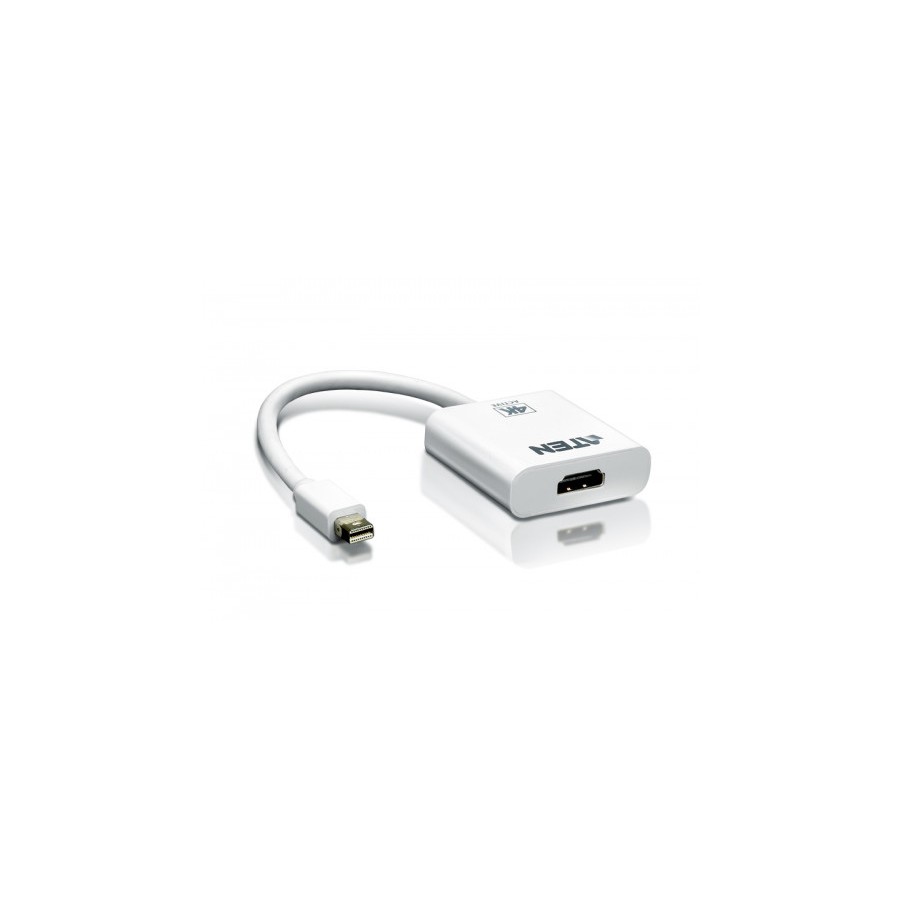 22665-ATEN Adaptador activo de Mini DisplayPort a HDMI 4K 22665-ATEN Adaptador activo de Mini DisplayPort a HDMI 4K