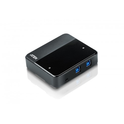 22677-Aten US234 USB 3.2 Gen 1 (3.1 Gen 1) Type-B 5000 Mbit/s Negro