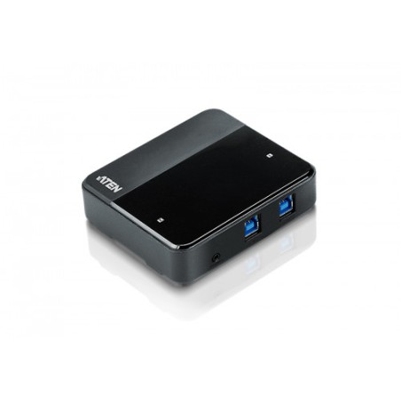 22677-Aten US234 USB 3.2 Gen 1 (3.1 Gen 1) Type-B 5000 Mbit/s Negro