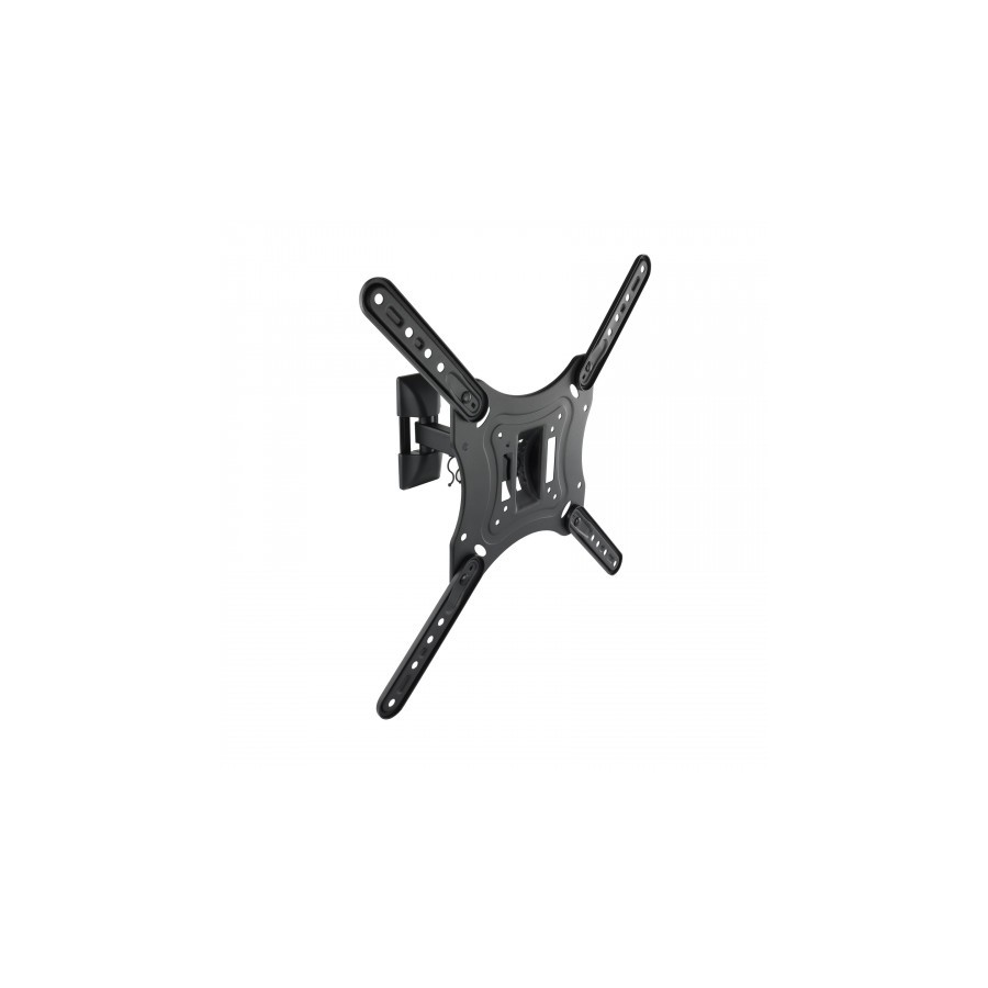 22710-TooQ Soporte Giratorio e Inclinable para Monitor / TV LCD, Plasma de 23"- 55", con Dos Pivotes, Negro