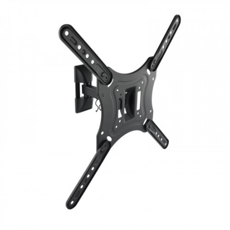 22710-TooQ Soporte Giratorio e Inclinable para Monitor / TV LCD, Plasma de 23"- 55", con Dos Pivotes, Negro
