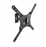 22710-TooQ Soporte Giratorio e Inclinable para Monitor / TV LCD, Plasma de 23"- 55", con Dos Pivotes, Negro