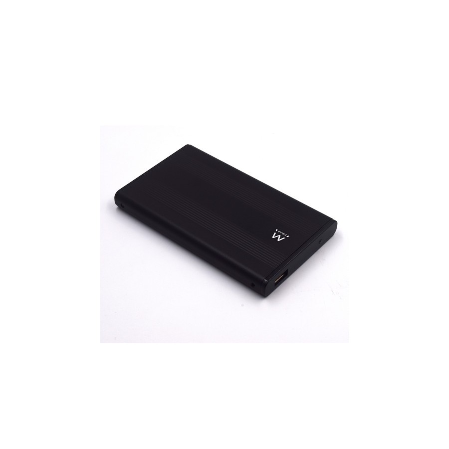 22716-Ewent EW7041 caja para disco duro externo Aluminio, Negro 2.5" USB con suministro de corriente 22716-Ewent EW7041 caja para disco duro externo Aluminio, Negro 2.5" USB con suministro de corriente