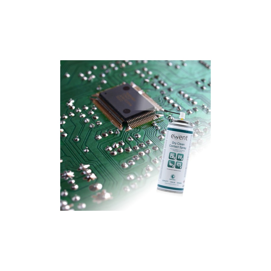 22726-Ewent EW5614 kit de limpieza para computadora Pantallas / Plasticos, Universal Espray para limpieza de equipos 200 22726-Ewent EW5614 kit de limpieza para computadora Pantallas / Plasticos, Universal Espray para limpieza de equipos 200