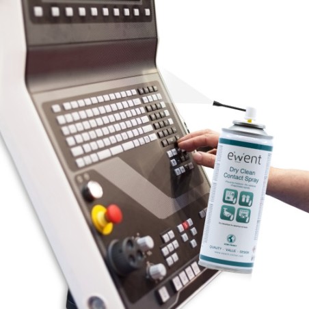 22727-Ewent EW5614 kit de limpieza para computadora Pantallas / Plasticos, Universal Espray para limpieza de equipos 200
