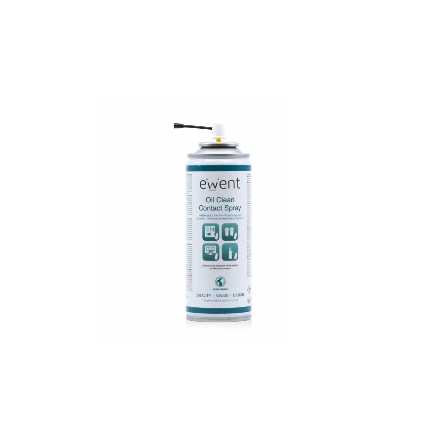 22728-Ewent EW5615 kit de limpieza para computadora Espray para limpieza de equipos 200 ml 22728-Ewent EW5615 kit de limpieza para computadora Espray para limpieza de equipos 200 ml