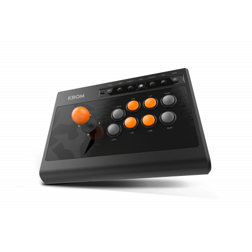22759-Krom Kumite Panel de mandos tipo maquina recreativa PlayStation 4,Playstation,Playstation 3,Xbox One Analogico/Dig