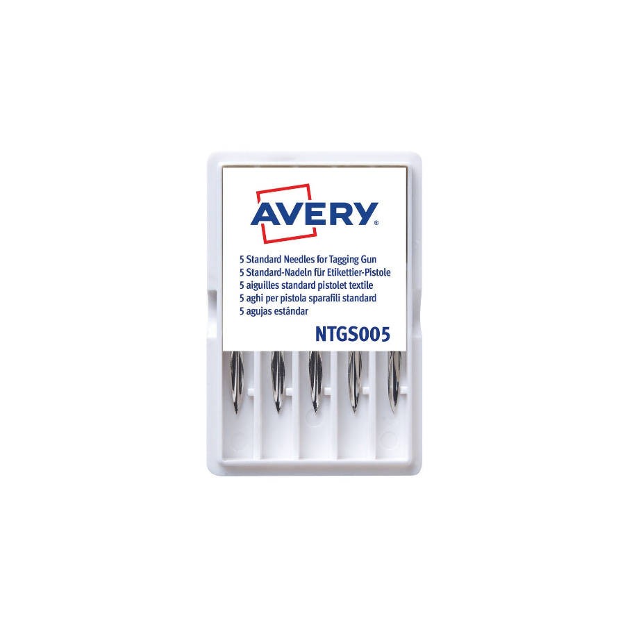 2276-AGUJAS ESTANDAR CORTAS CON BASE DE PLASTICO AVERY NTGS005 2276-AGUJAS ESTANDAR CORTAS CON BASE DE PLASTICO AVERY NTGS005