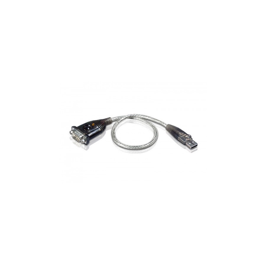 22769-Aten UC232A1-AT adaptador de cable USB RS-232 Negro, Metalico 22769-Aten UC232A1-AT adaptador de cable USB RS-232 Negro, Metalico