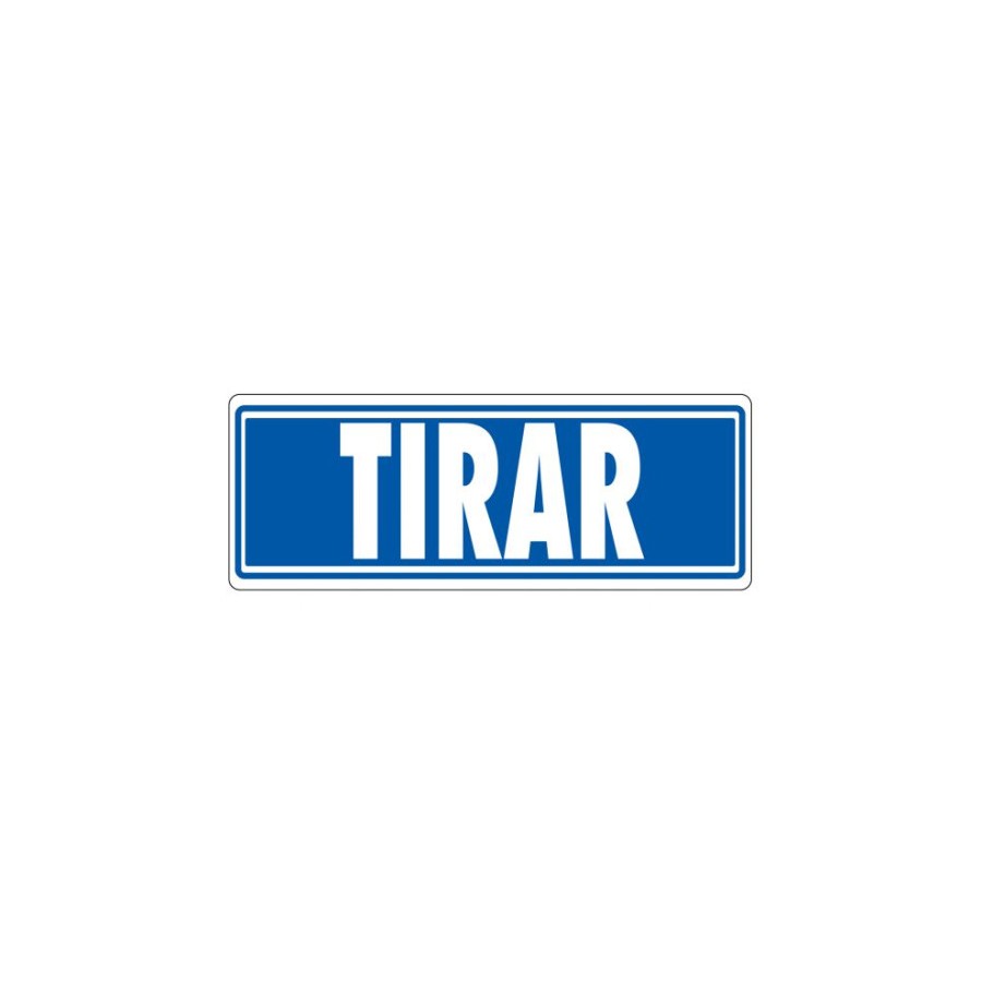 22785-SENAL "TIRAR" 175X65 PVC GRIS ARCHIVO 2000 6177-03 GS 22785-SENAL "TIRAR" 175X65 PVC GRIS ARCHIVO 2000 6177-03 GS