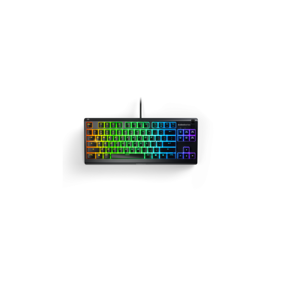 22827-Steelseries APEX 3 TKL teclado USB QWERTY Ingles de EE. UU. Negro 22827-Steelseries APEX 3 TKL teclado USB QWERTY Ingles de EE. UU. Negro