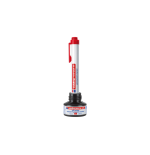 22867-MARCADOR PERMANENTE RETRACTIL PUNTA REDONDA TRAZO 1,5-3 MM. COLOR ROJO EDDING 11-02