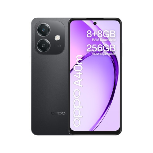 22905-OPPO A40M 16,9 cm (6.67") SIM doble Android 14 4G USB Tipo C 8 GB 256 GB 5100 mAh Negro