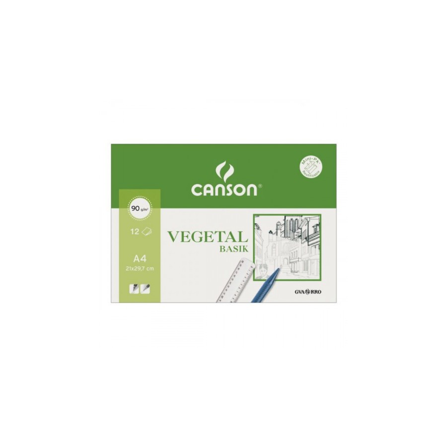 22987-PAQUETE 12 HOJAS PAPEL VEGETAL A4 90G GUARRO CANSON C200407621 22987-PAQUETE 12 HOJAS PAPEL VEGETAL A4 90G GUARRO CANSON C200407621