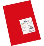 22998-PACK 50 HOJAS CARTULINA IRIS A3 185G ROJO CANSON C200040194