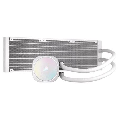 23055-Corsair NAUTILUS 360 RS ARGB Liquid Procesador Refrigerador de aire Blanco 1 pieza(s)