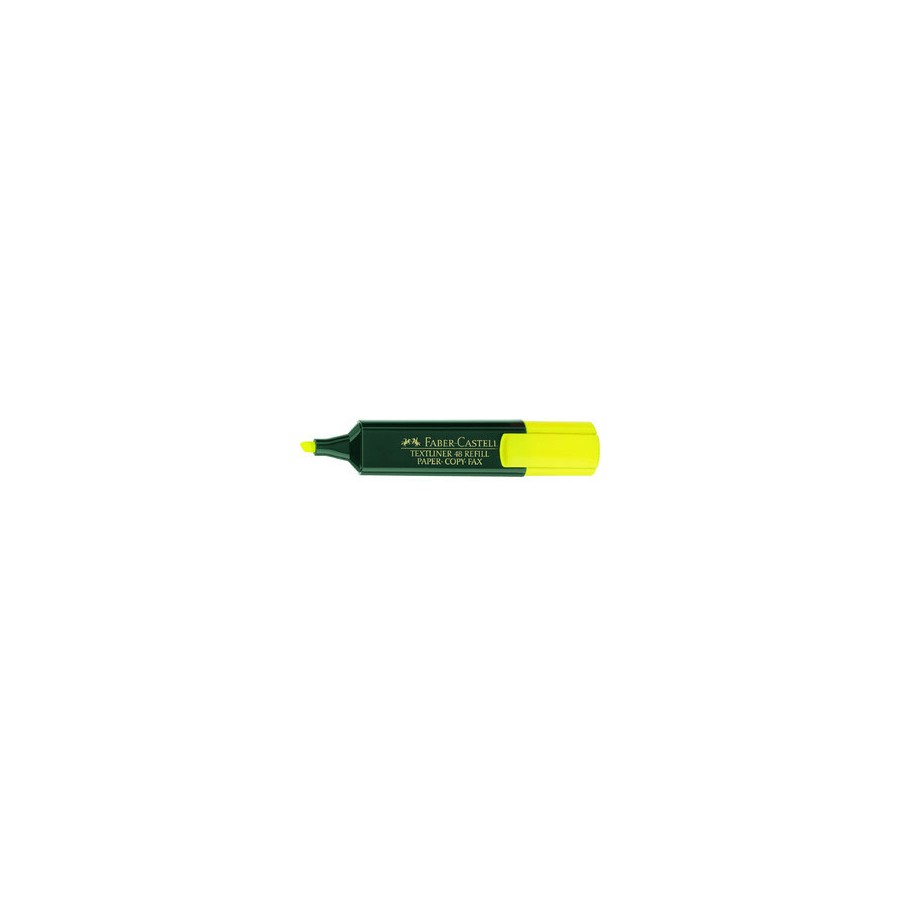 23105-MARCADOR FLUOR TEXTLINER AMARILLO FABER CASTELL 154807 23105-MARCADOR FLUOR TEXTLINER AMARILLO FABER CASTELL 154807