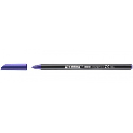 23107-ROTULADOR PUNTA FINA 1200 VIOLETA EDDING 1200-08