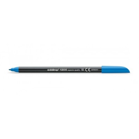 23108-ROTULADOR PUNTA FINA 1200 AZUL CLARO EDDING 1200-10