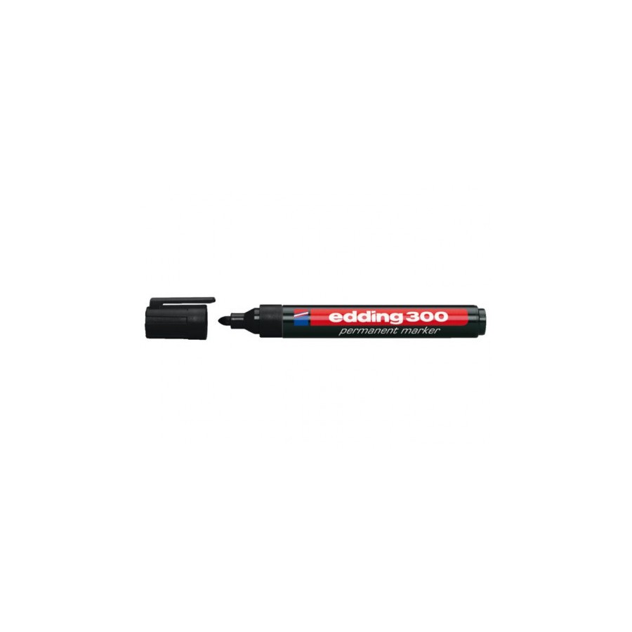 23112-MARCADOR PERMANENTE PUNTA REDONDA 1.5-3MM 300 NEGRO EDDING 300-01 23112-MARCADOR PERMANENTE PUNTA REDONDA 1.5-3MM 300 NEGRO EDDING 300-01