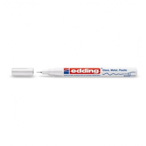 23114-MARCADOR PERMANENTE 0.8MM 780 BLANCO EDDING 780-49
