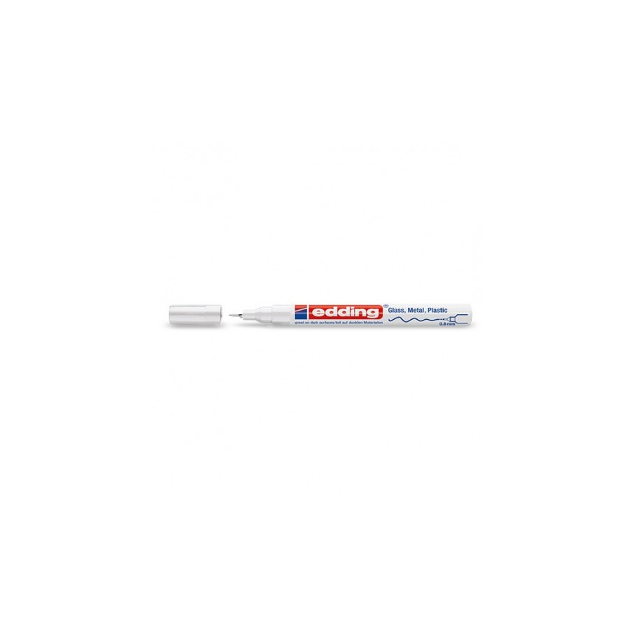 23114-MARCADOR PERMANENTE 0.8MM 780 BLANCO EDDING 780-49 23114-MARCADOR PERMANENTE 0.8MM 780 BLANCO EDDING 780-49