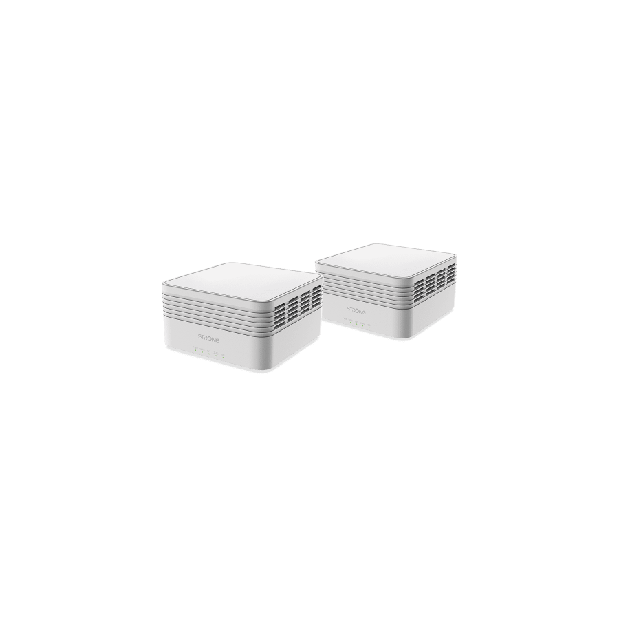 23283-Strong MESHKITAX3000 sistema Wi-Fi Mesh (Wi-Fi en malla) Doble banda (2,4 GHz / 5 GHz) Wi-Fi 6 (802.11ax) Blanco 2 23283-Strong MESHKITAX3000 sistema Wi-Fi Mesh (Wi-Fi en malla) Doble banda (2,4 GHz / 5 GHz) Wi-Fi 6 (802.11ax) Blanco 2