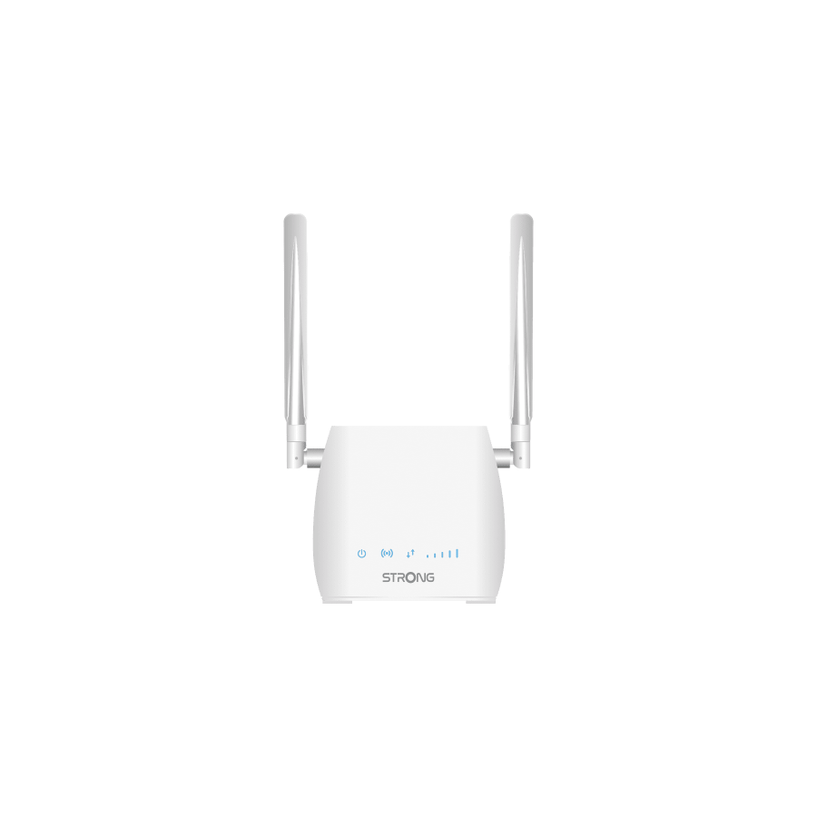 23285-Strong 300M router inalambrico Ethernet rapido Banda unica (2,4 GHz) 4G Blanco 23285-Strong 300M router inalambrico Ethernet rapido Banda unica (2,4 GHz) 4G Blanco