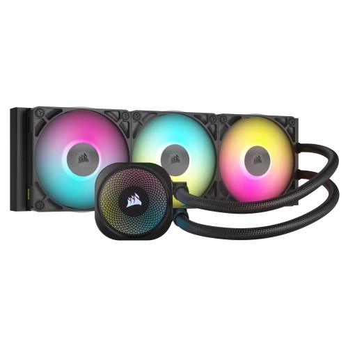 23314-Corsair iCUE LINK TITAN RX RGB Procesador Sistema de refrigeracion liquida todo en uno 12 cm Negro 1 pieza(s)