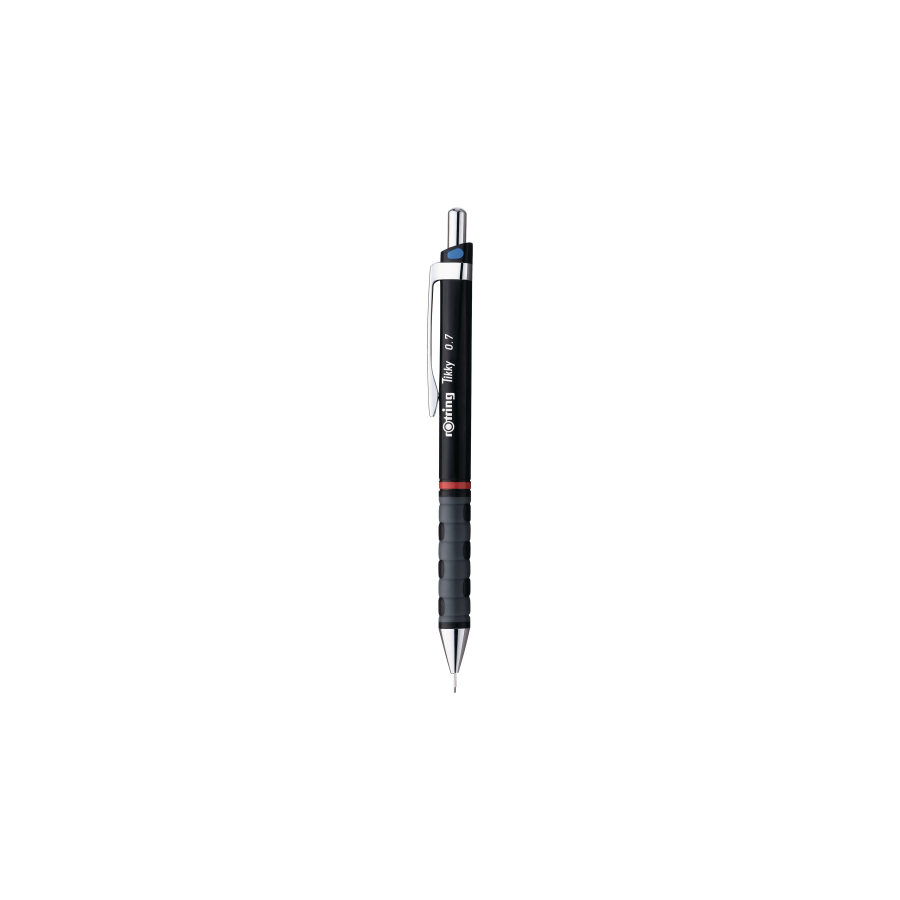 23329-PORTAMINAS TIKKY RD NEGRO CC 0,7MM ROTRING 1904696