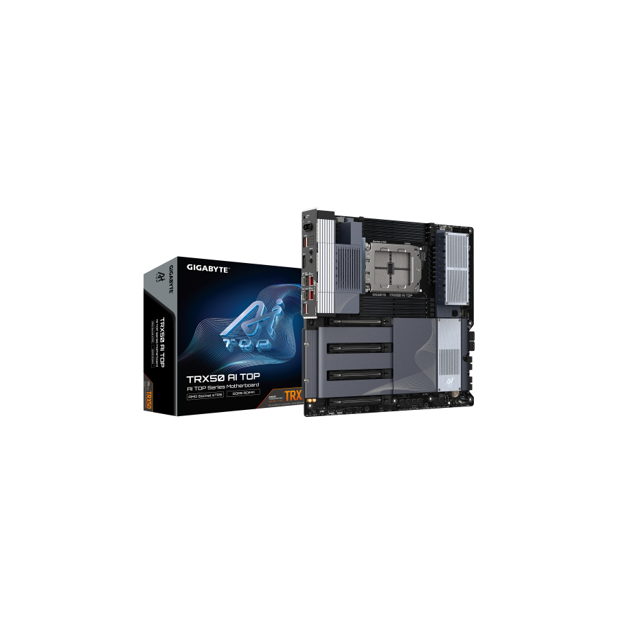 23333-PLACA GIGABYTE TRX50 AI TOP,AMD,STR5,TRX50,8DDR5,2TB,DP,4SATA6+3M.2,1LAN10GB+LAN2x10GB+WIF7+BT5.3,6USB3.2+2USB4,E- 23333-PLACA GIGABYTE TRX50 AI TOP,AMD,STR5,TRX50,8DDR5,2TB,DP,4SATA6+3M.2,1LAN10GB+LAN2x10GB+WIF7+BT5.3,6USB3.2+2USB4,E-