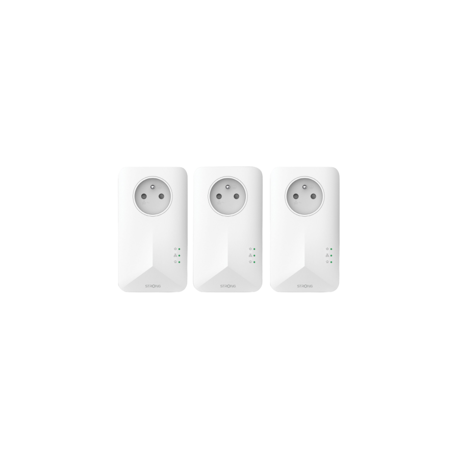 23351-Strong Powerline 1000 1000 Mbit/s Ethernet Blanco 3 pieza(s) 23351-Strong Powerline 1000 1000 Mbit/s Ethernet Blanco 3 pieza(s)