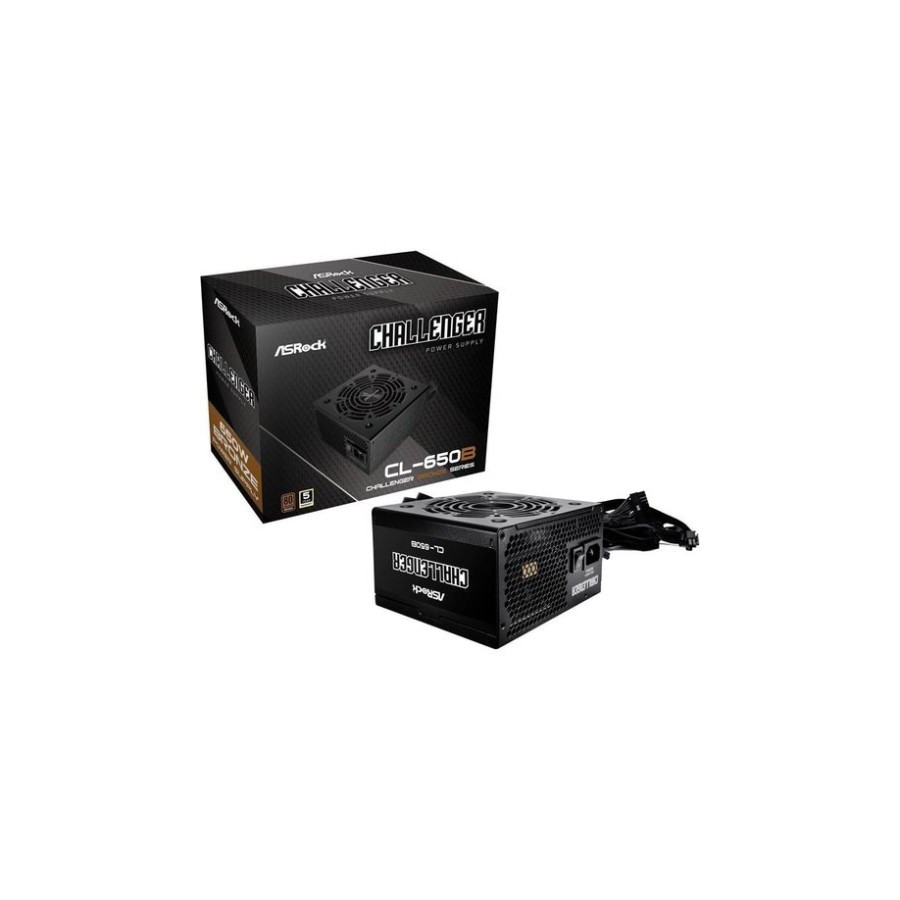 23354-FUENTE ALIMENTACION ASROCK CL-650B,PSU,650W,80 PLUS BRONZE,120MM,ACTIVE PFC,PCI-E (6+2 pin)x4,SATA (5 pin)x4 23354-FUENTE ALIMENTACION ASROCK CL-650B,PSU,650W,80 PLUS BRONZE,120MM,ACTIVE PFC,PCI-E (6+2 pin)x4,SATA (5 pin)x4
