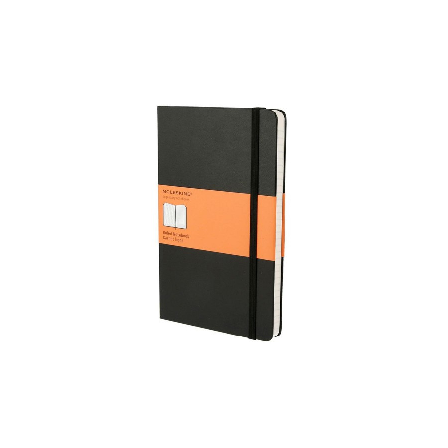 23366-LIBRETA CLASICA TAPA DURA NEGRA L (13X21CM) RAYAS MOLESKINE QP060 23366-LIBRETA CLASICA TAPA DURA NEGRA L (13X21CM) RAYAS MOLESKINE QP060