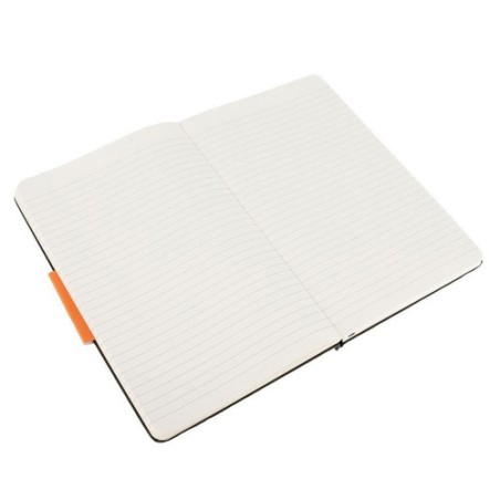 23367-LIBRETA CLASICA TAPA DURA NEGRA L (13X21CM) RAYAS MOLESKINE QP060