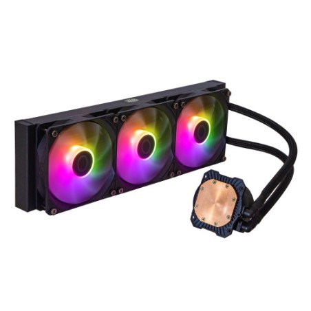 23425-Cooler Master MasterLiquid 360L Core ARGB Carcasa del ordenador, Procesador Kit de refrigeracion liquida 12 cm Neg