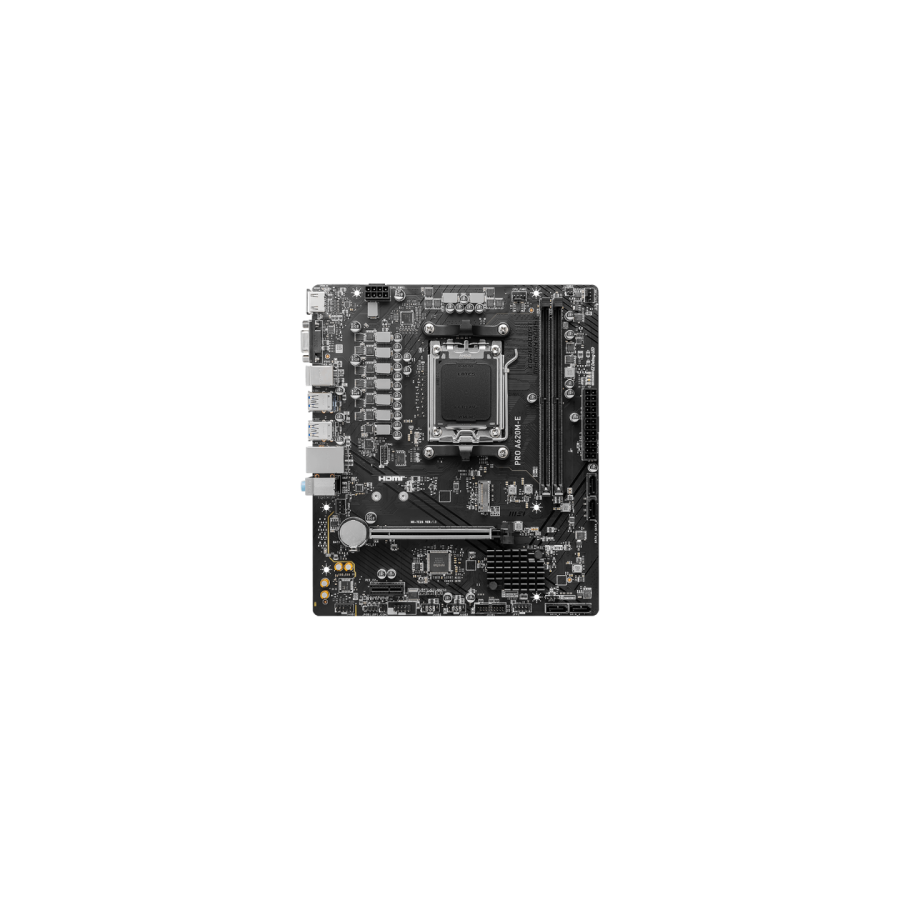 23433-MSI PRO A620M-E placa base AMD A620 Zocalo AM5 mini-ATX 23433-MSI PRO A620M-E placa base AMD A620 Zocalo AM5 mini-ATX