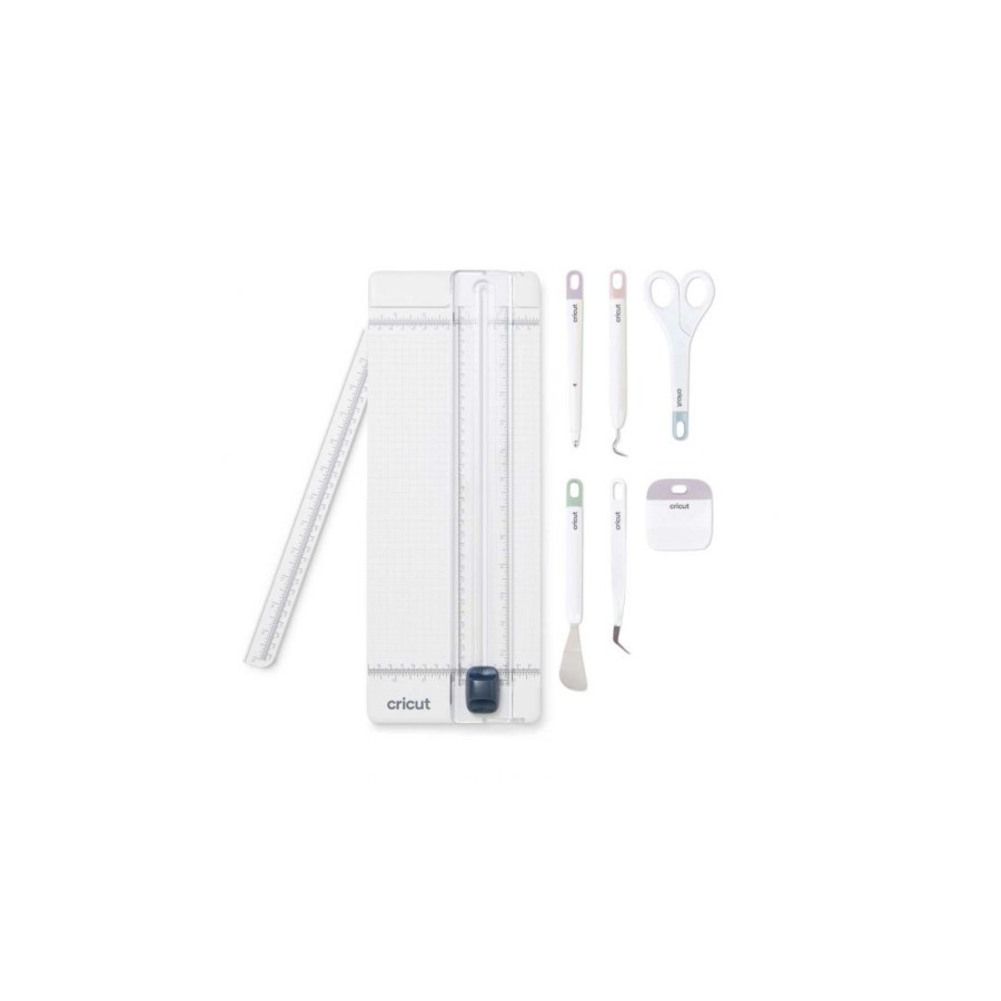 23516-Cricut Essential Tool Set Juego de herramientas esenciales Blanco 7 pieza(s) 23516-Cricut Essential Tool Set Juego de herramientas esenciales Blanco 7 pieza(s)