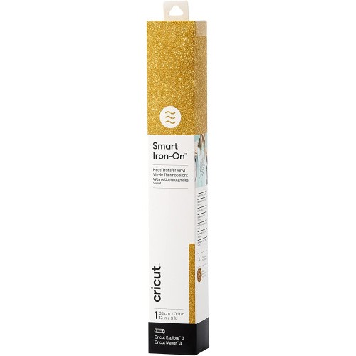 23733-CRICUT GLITTER IRON-ON 30X30CM 3-SHEET SAMPLER (BASICS)