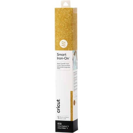 23733-CRICUT GLITTER IRON-ON 30X30CM 3-SHEET SAMPLER (BASICS)