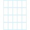 2379-PAQUETE 10 HOJAS ETIQUETAS BLANCAS EN SOBRE-36X22 MM TICO E-3622