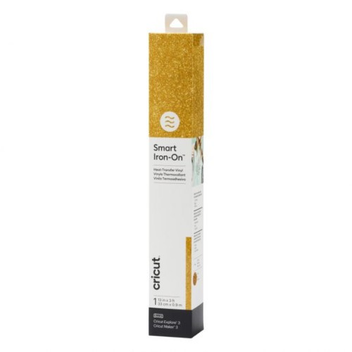 23821-Cricut Smart Iron-On Glitter Rollo de vinilo de termotransferencia
