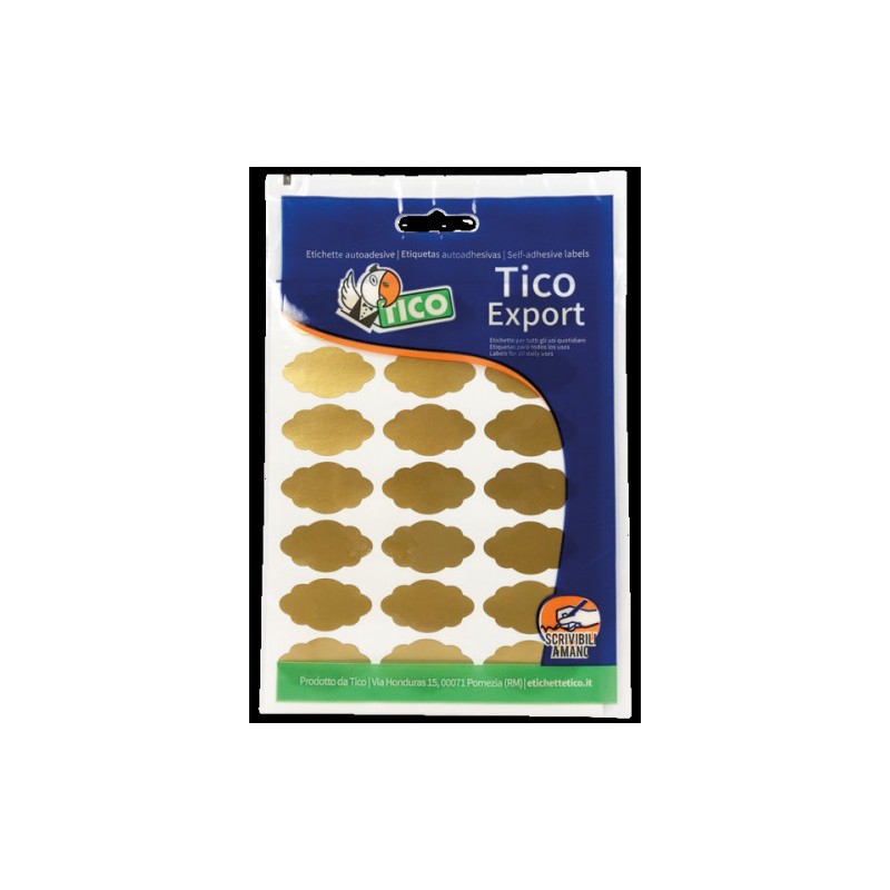 2387-PAQUETE 10 HOJAS ETIQUETAS SATINADAS ORO 36X19 MM TICO E-GL-3619 2387-PAQUETE 10 HOJAS ETIQUETAS SATINADAS ORO 36X19 MM TICO E-GL-3619