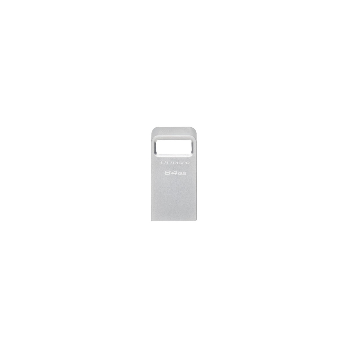 Kingston Technology DataTraveler Micro unidad flash USB 64 GB USB tipo A 32 Gen 1 31 Gen 1 Plata