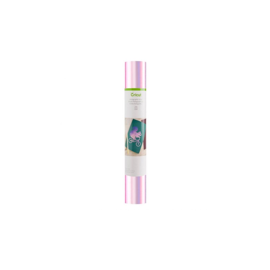 23954-Cricut Holographic Vinyl Rollo de vinilo de termotransferencia 23954-Cricut Holographic Vinyl Rollo de vinilo de termotransferencia