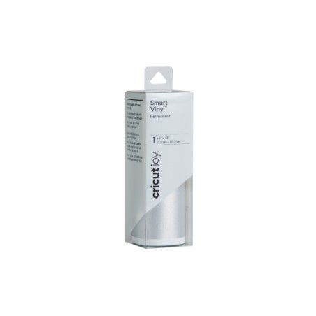 23986-Cricut Smart Vinyl Permanente Plata Brillante