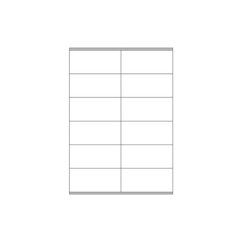 2399-CAJA 100 HOJAS ETIQUETAS BLANCAS CON MARGENES-LASER/INYECCION DE TINTA/FOTOCOPIADORAS-105X48 MM MEGASTAR LP4MS-1054 2399-CAJA 100 HOJAS ETIQUETAS BLANCAS CON MARGENES-LASER/INYECCION DE TINTA/FOTOCOPIADORAS-105X48 MM MEGASTAR LP4MS-1054